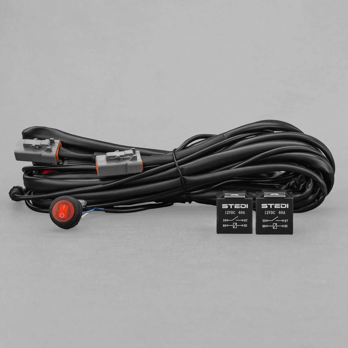 4x Connector (Quad) Plug & Play SMART Harness™ High Beam Driving Light Wiring - View 2