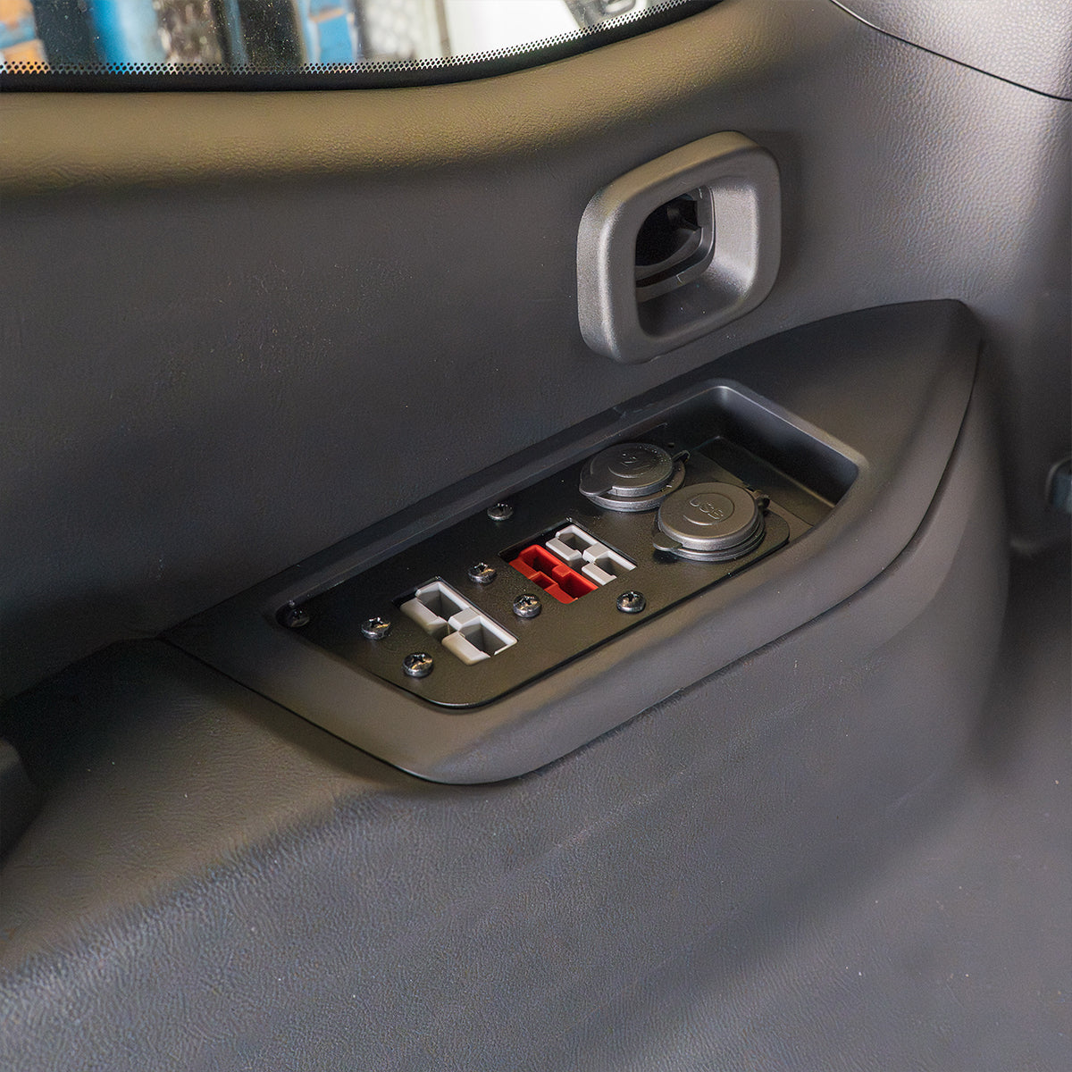 TLR Products Electrical Socket Mount - Toyota Landcruiser 300 series - Rear Cupholder