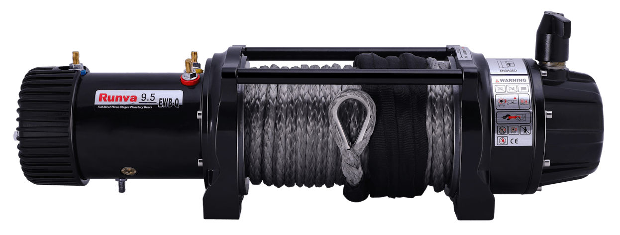 RUNVA EWB9500-Q PREMIUM 12V WITH SYNTHETIC ROPE