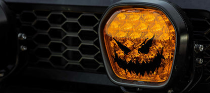 Type-X™ EVO 7 Inch Halloween Smiley (amber) - View 3