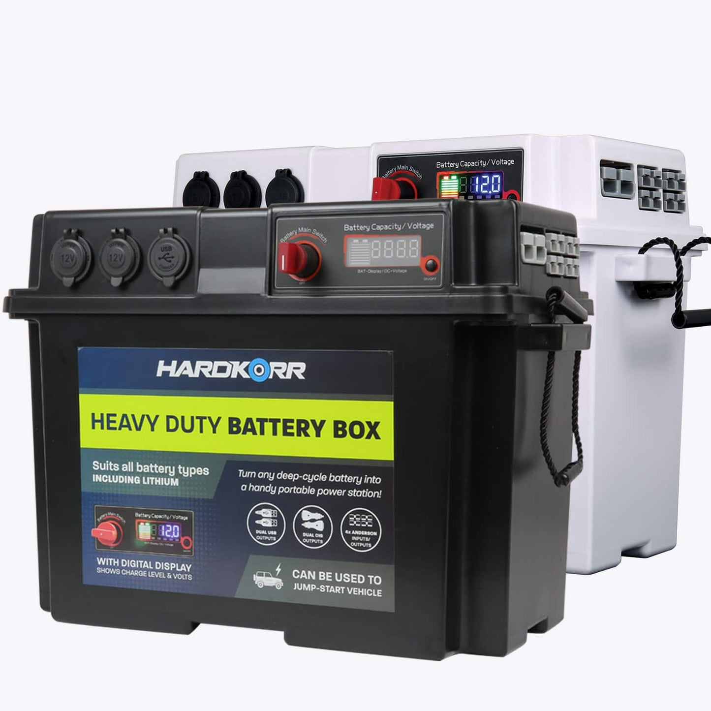 Hardkorr HEAVY DUTY BATTERY BOX