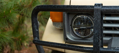 Homage 7 Inch LED Headlight - Black (3000K) - View 3