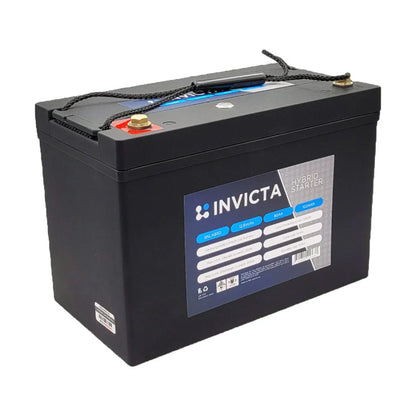 Invicta 12V 80Ah 1200CCA 95DL Hybrid Lithium Battery