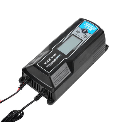 KickAss 12V 22Amp - 9 Stage Automatic Smart Battery Charger for Lead Acid, AGM & Lithium Batteries
