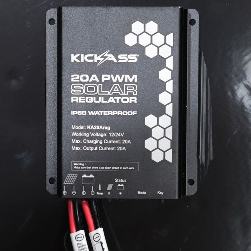 KickAss 12V Super Thin 300W Portable Solar Panel With PWM controller