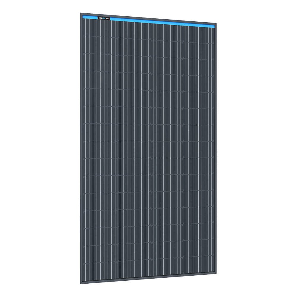 KickAss 12V 170W Fixed Solar Panel - Glass Roof Top