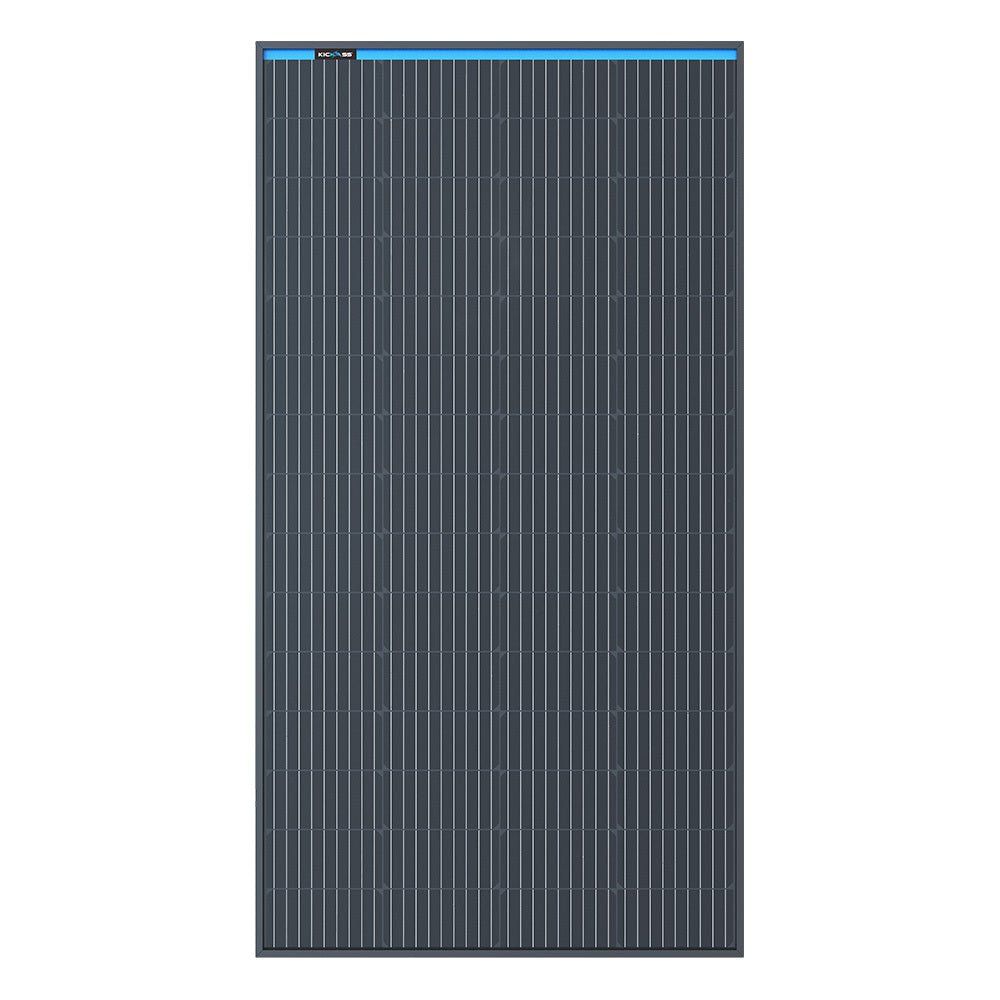 KickAss 12V 170W Fixed Solar Panel - Glass Roof Top