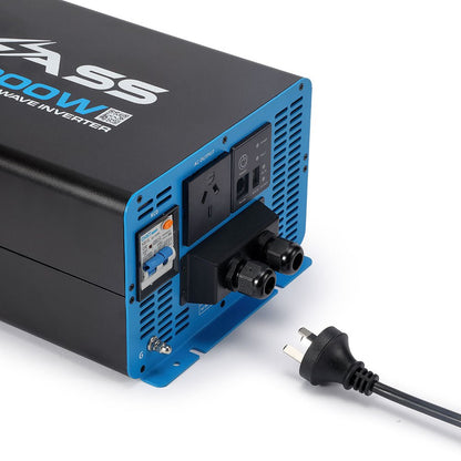 KickAss 12V to 240V Pure Sine Wave 3000W Inverter