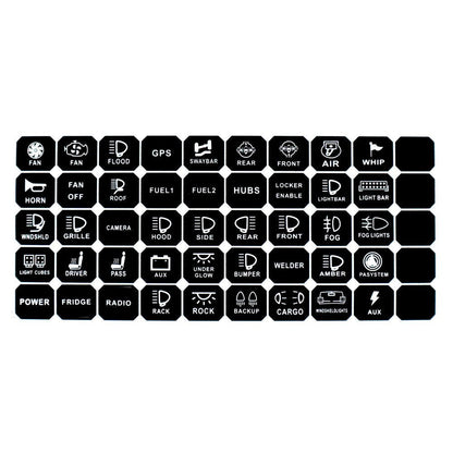 KickAss Bluetooth Control Switch Panel - 8 Gang Switch Panel
