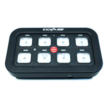 KickAss Bluetooth Control Switch Panel - 8 Gang Switch Panel