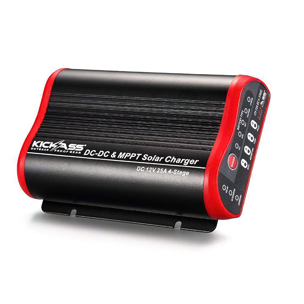KickAss 12V/24V 25A DCDC Charger With Solar MPPT + Pre-Wired Anderson