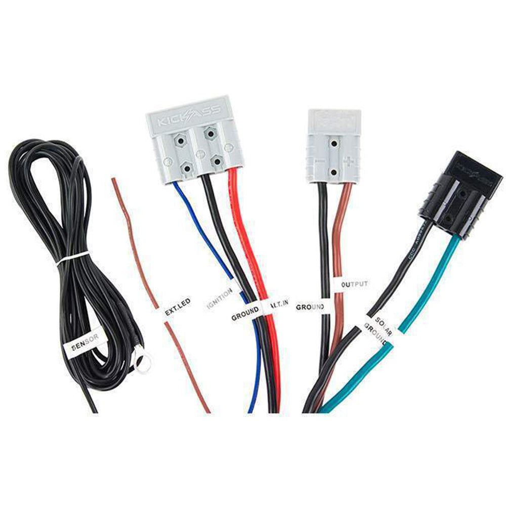 KickAss 12V/24V 25A DCDC Charger With Solar MPPT + Pre-Wired Anderson