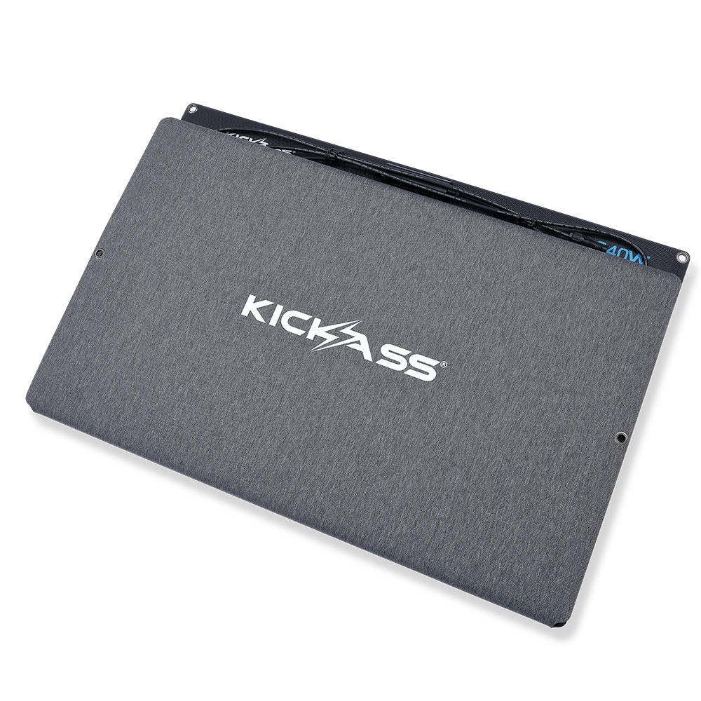 KickAss Premium 240W Folding Portable Solar Panel
