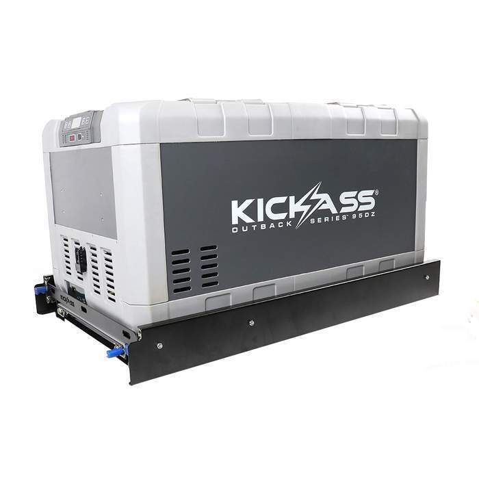 KickAss Products KickAss Premium 95L Fridge Slide - Built In Slide-out Table
