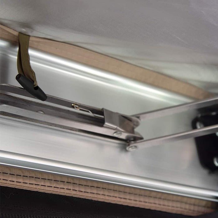 KickAss Premium Shower Awning with Roof and LED Light Strip