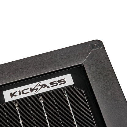 KickAss 110W Ultra Slim Fixed Glass Solar Panel