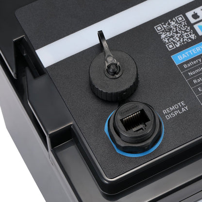 KickAss 120Ah 12V Smart Lithium Deep Cycle Battery