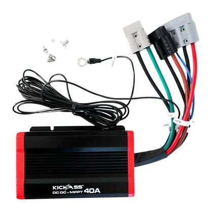 KickAss 12V/24V 40A DCDC Charger With Solar MPPT + Pre-Wired Anderson