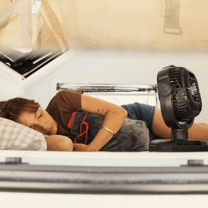 KickAss ProductsKickass 360° Oscillating 20,000mAh Camping Fan with Power Bank & LightKA5VCAMPFAN-BL