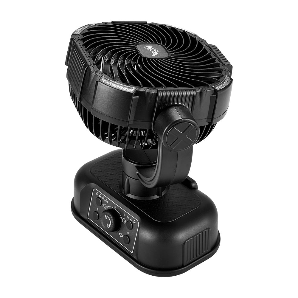 KickAss ProductsKickass 360° Oscillating 20,000mAh Camping Fan with Power Bank & LightKA5VCAMPFAN - BL