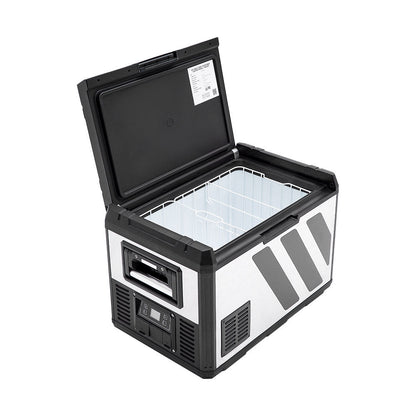 KickAss 50L Single Zone 12V Portable Stainless Steel Camping Fridge/ Freezer