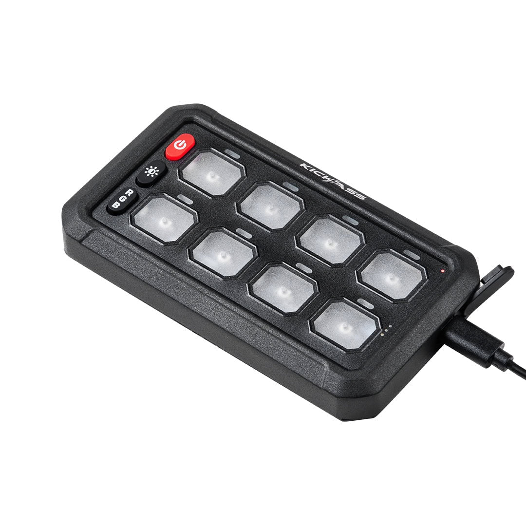 KickAss 8 Gang Wireless 12V/24V Switch Panel