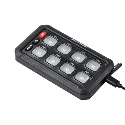 KickAss 8 Gang Wireless 12V/24V Switch Panel