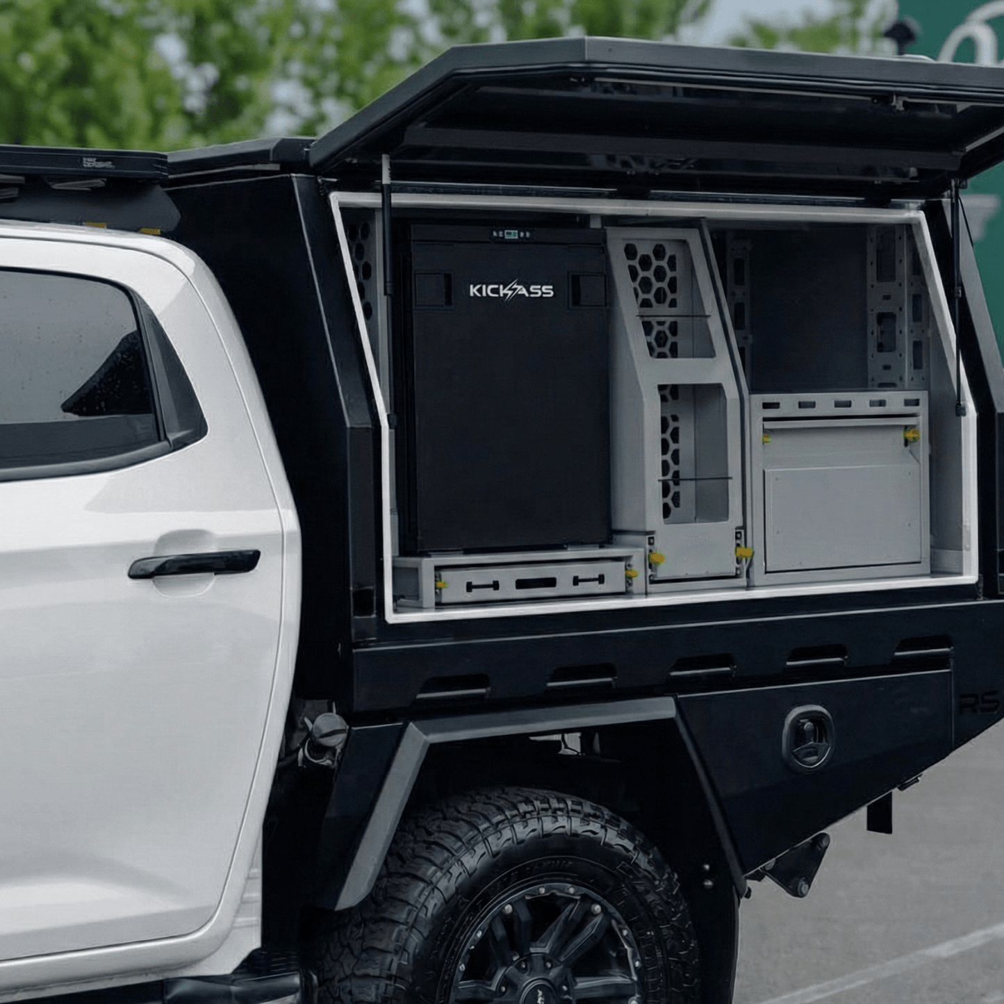 KickAss ProductsKickAss 80L Upright 12/24V Fridge and Freezer - Fan ForcedKAF-80UR