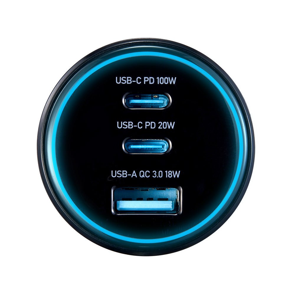 KickAss ProductsKickass Fast Charging 100W USB - C/A Car ChargerKAFC100W - CAR