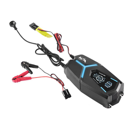 KickAss Flexicharge 16A Smart 12V/24V Battery Charger For Lead Acid, AGM & Lithium Batteries