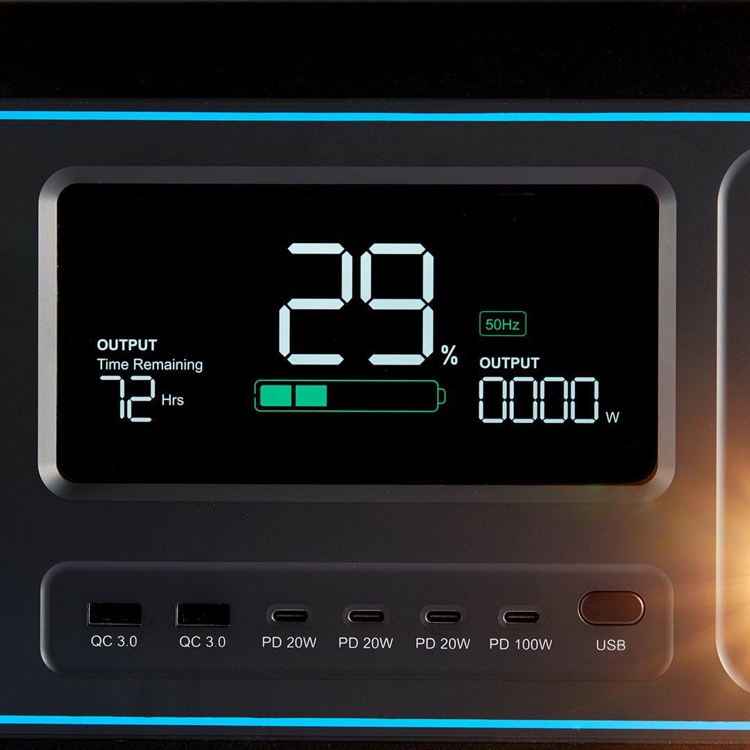 KickCharge 2400 Lithium Power Station - 2400W, 160Ah @ 12.8 Volts