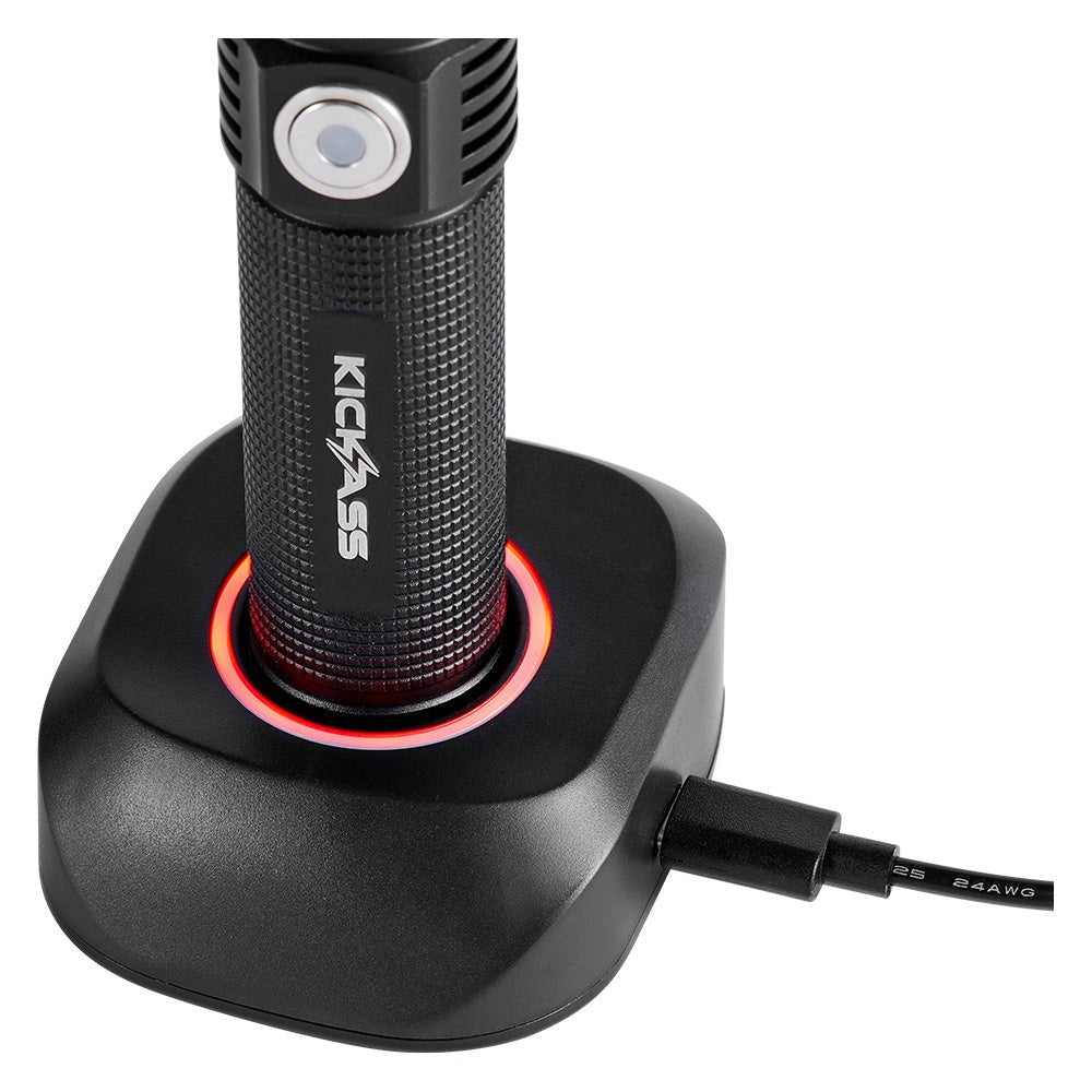 KickAss ProductsKickass LED Flashlight with Charging Dock & Wall MountKATORCHFL - WCD