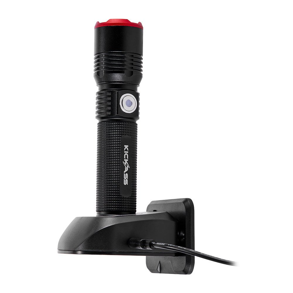 KickAss ProductsKickass LED Flashlight with Charging Dock & Wall MountKATORCHFL - WCD