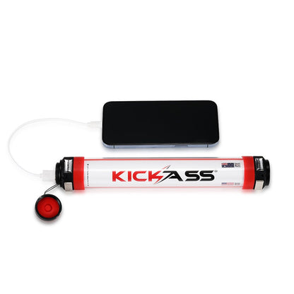 KickAss LED Torch Light Large Power Bank Rechargeable