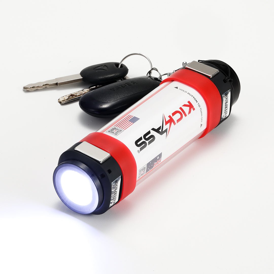 KickAss LED Torch Light Small Power Bank Rechargeable