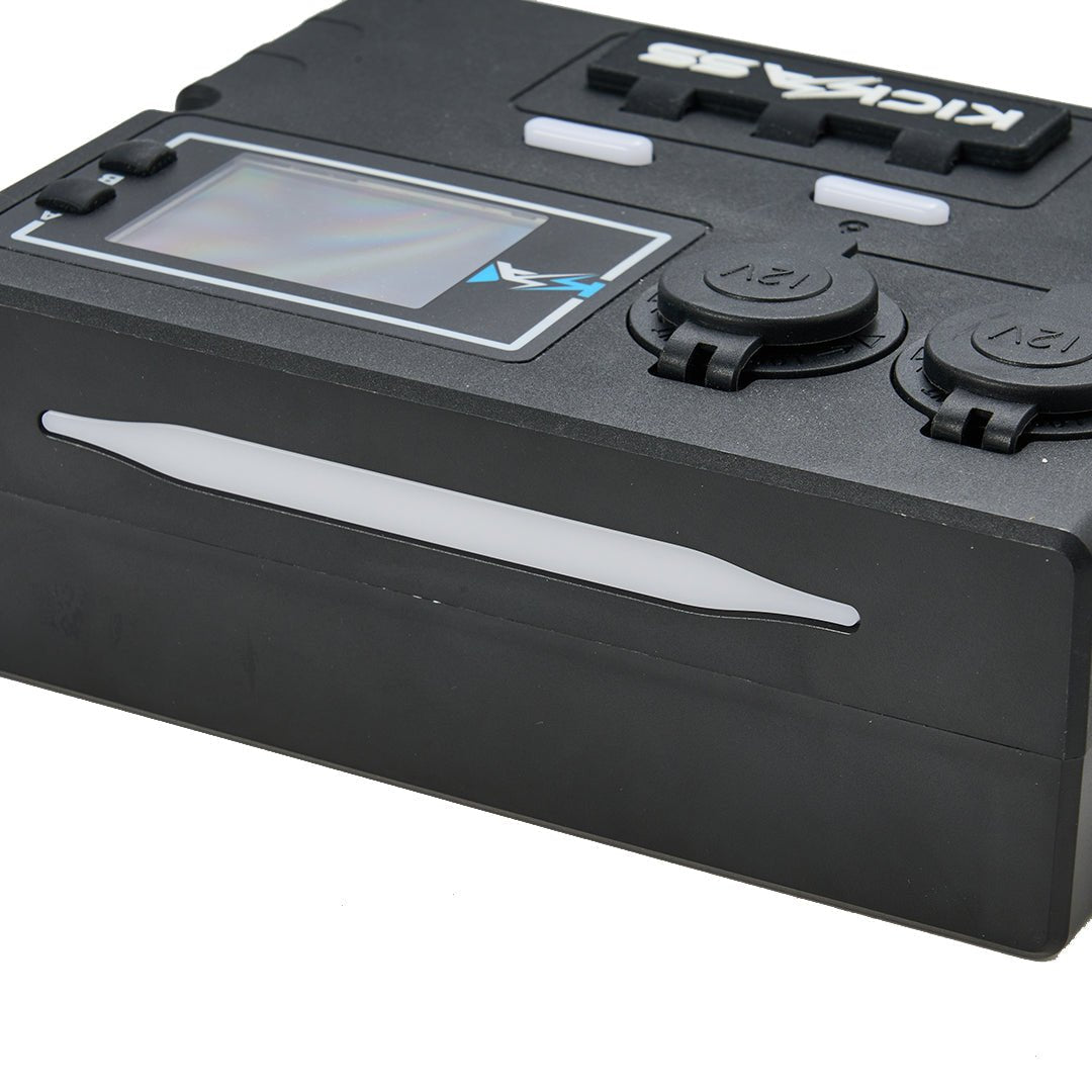 KickAss Lithium 12V Control Box and Battery Monitor - With LCD Screen