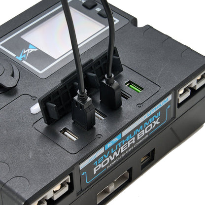KickAss Lithium 12V Control Box and Battery Monitor - With LCD Screen