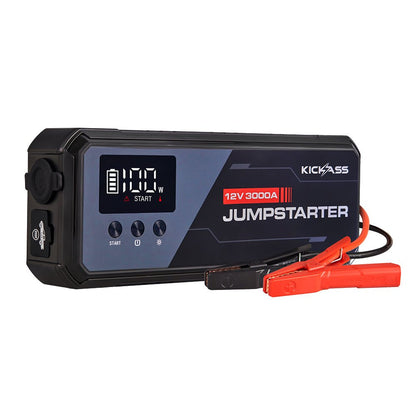 KickAss ProductsKickass Power Boost 3000A Lithium Jump Starter with Power Bank - 5500A PeakKAJUMPSTRTR3000A