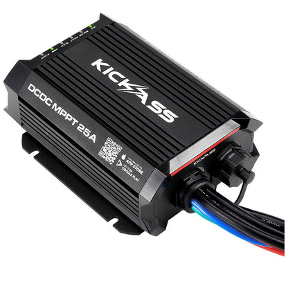 KickAss ProductsKickAss Smart 12V/24V 25A DCDC Charger With Solar MPPT + Integrated Bluetooth + Pre - Wired AndersonKADCDC25ABT - AND