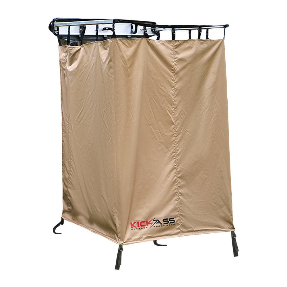 KickAss Shower Tent Awning - Instant Ensuite Tent, Toilet Tent & Camping Change Room