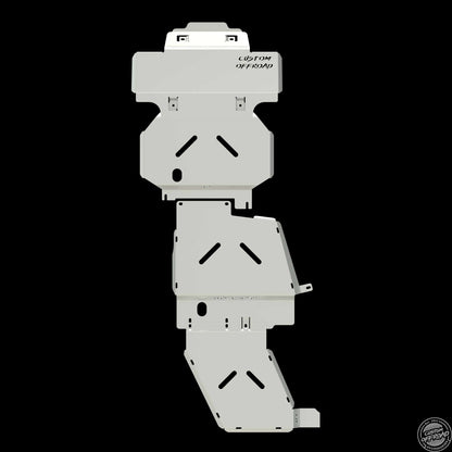 Custom Offroad LC300 Bash Plate Set