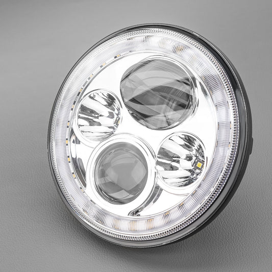 Stedi - STEDI 7 INCH IRIS CHROME LED Headlight -