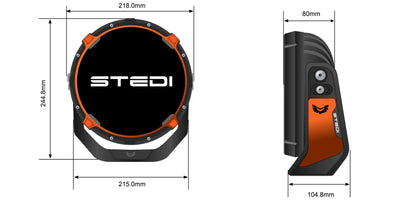 Stedi Type-X™ Pro Plus 8.5" Non-DRL Assembled Kit