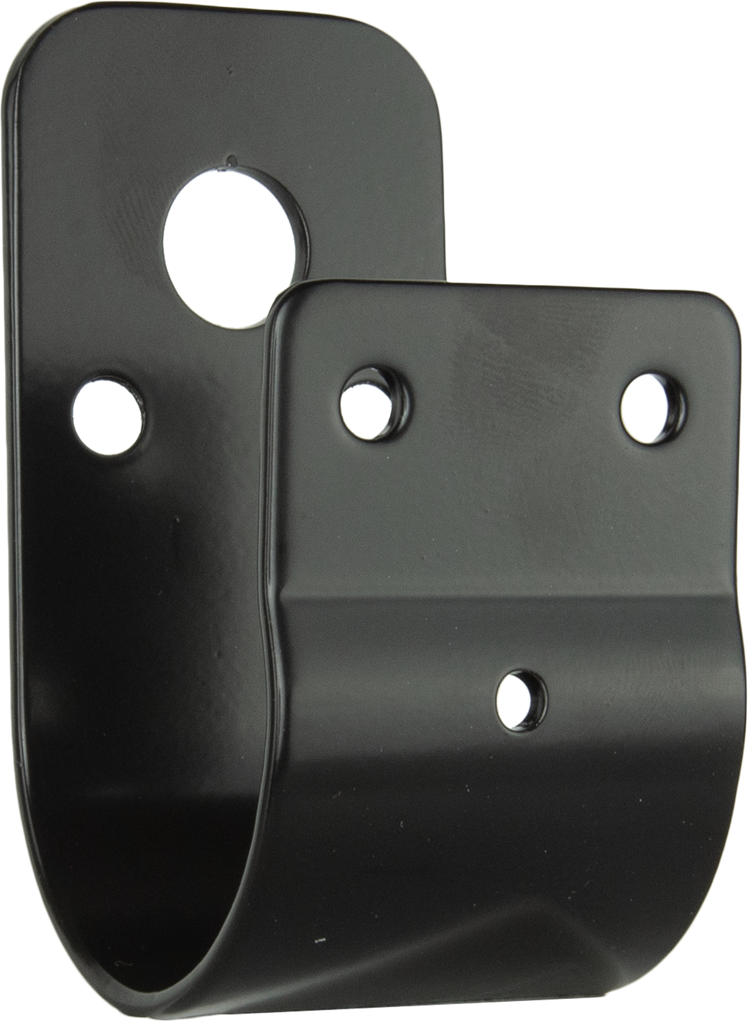 GME 50mm Wrap Around Bull Bar Bracket - Black