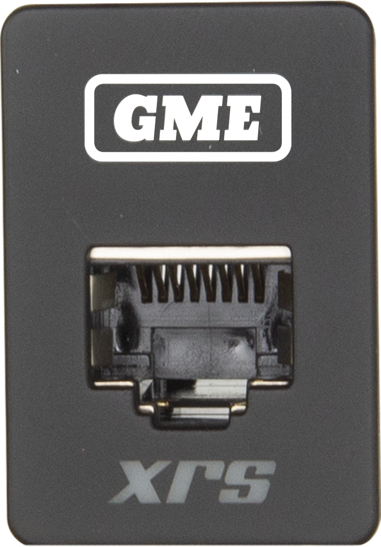 GME GME RJ45 Pass-Through Adaptor - Type 1 White
