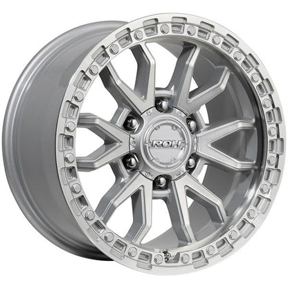 ROH Raid Full Machined 17x9 6/139.7 12 110.1