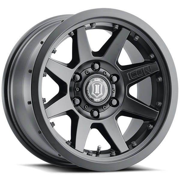 ICON 17X8.5 6X139.7CB106.1 BLK