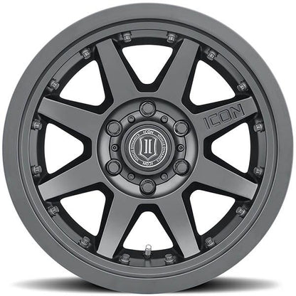 ICON 17X8.5 6X139.7CB106.1 BLK