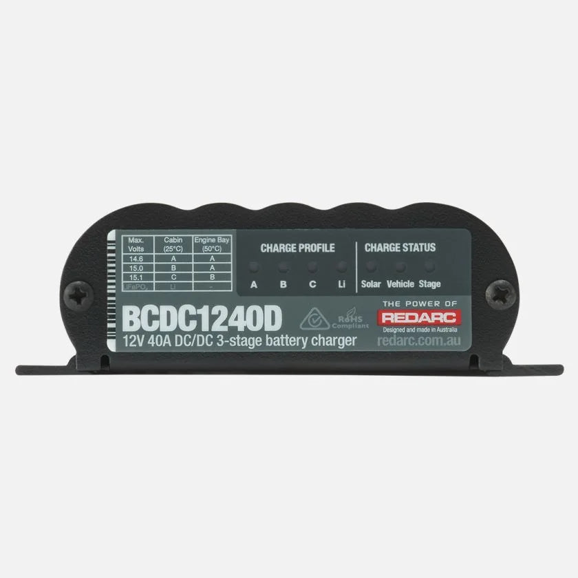 Redarc BCDC CLASSIC UNDER BONNET 40A DC BATTERY CHARGER