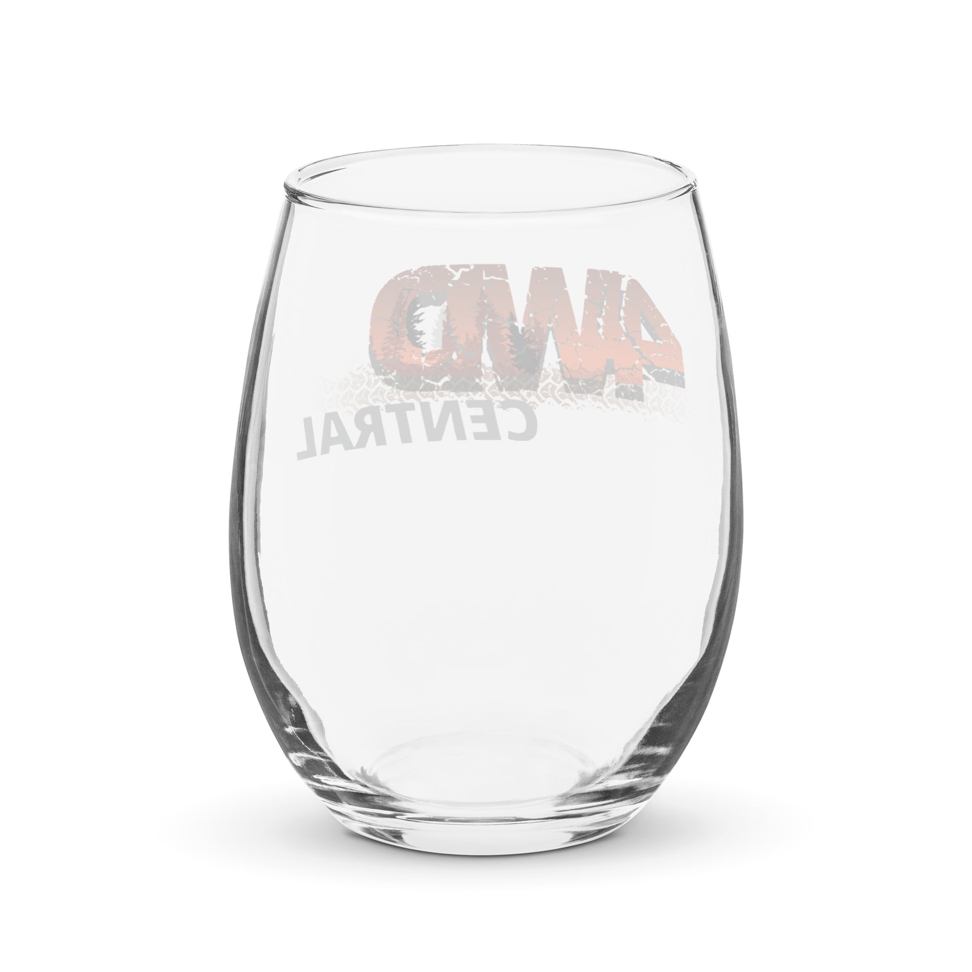 4WD Central - Stemless wine glass -